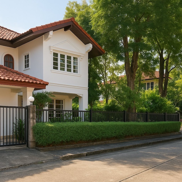 BH3854 ให้เช่า บ้านเดี่ยว 2 ชั้น สัมมากร รามคำแหง 112 บ้านหลังใหญ่ บรรยากาศสงบ เป็นส่วนตัว