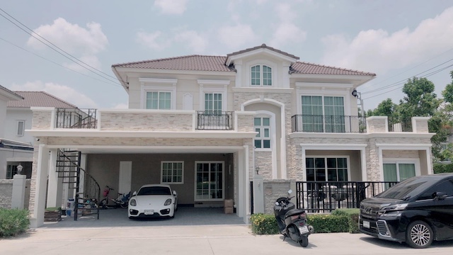 BH3710 ให้เช่าและขาย บ้านเดี่ยว Grandio เกษตร-นวมินทร์ แปลงมุม สุดหรูสไตล์ฝรั่งเศส ทำเลใจกลางเมืองเกษตร-นวมินทร์ ใกล้ทางด่วนฉลองรัช