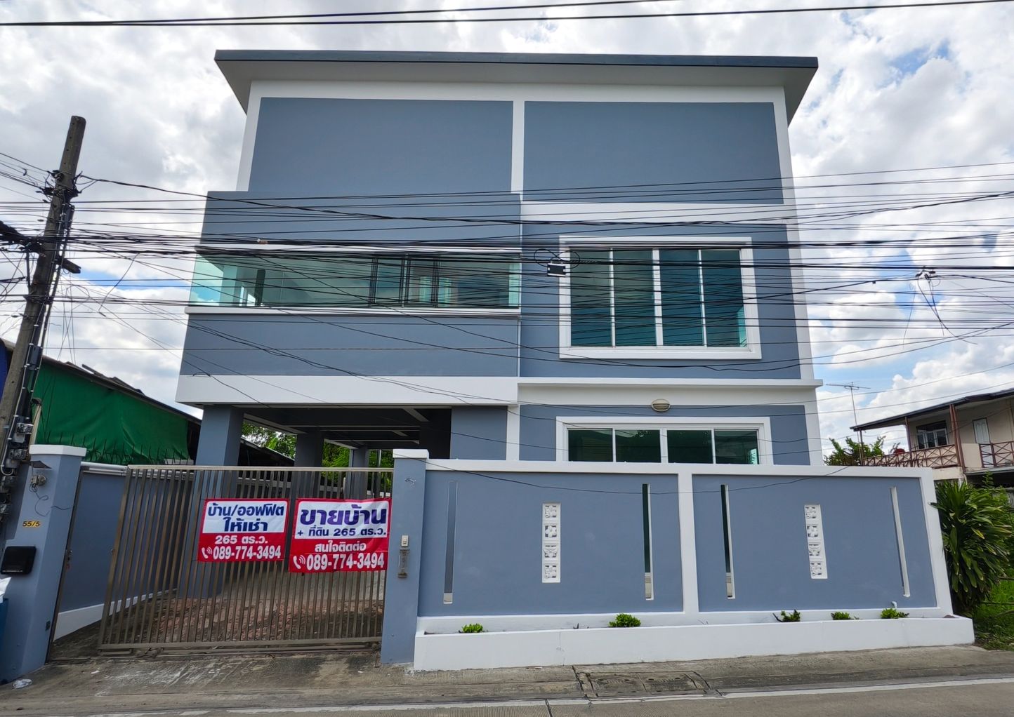 ขายให้เช่า โฮมออฟฟิศ 2 ชั้น สไตล์โมเดิร์น เขตมีนบุรี จังหวัดกรุงเทพมหานคร