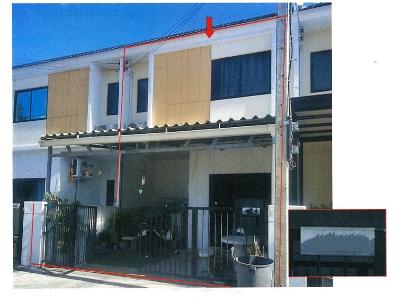 ขายทาวน์เฮ้าส์มือสอง เขตดอนเมือง กรุงเทพมหานคร โครงการ เดอะคอนเนค @ดอนเมือง สเตชั่น