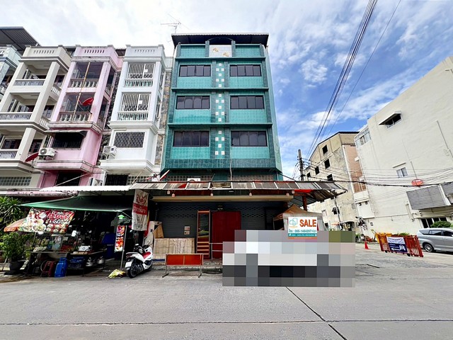 อาคารพาณิชย์ 4.5 ชั้น 2 คูหา ค้าขาย - พักอาศัย ถนนเตชะวนิช บางซื่อ กรุงเทพฯ ( หลังมุม )