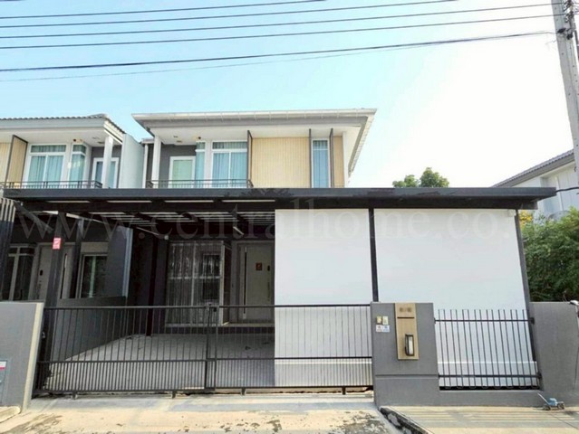 จองด่วน บ้านแฝด อินนิซิโอ 3 ปิ่นเกล้า - วงแหวน ต่อเติมเต็ม ถูกสุดในโครงการ