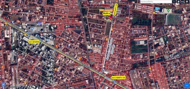 ขายที่ติดถนนลาดพร้าว101...ที่ดินใกล้รถไฟฟ้า..แถมสิ่งปลูกสร้างเป็นโรงเรียน