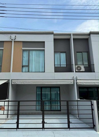 ให้เช่า Town Home 2ชั้น Pleno Sukhumvit Bangna 2 พื้นที่ใช้สอย 106 ตร.ม เครื่องใช้ไฟฟ้า+เฟอร์นอเจอร์ครบพร้อมอยู่ ใกล้ Mega Bangna